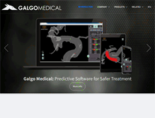 Tablet Screenshot of galgomedical.com